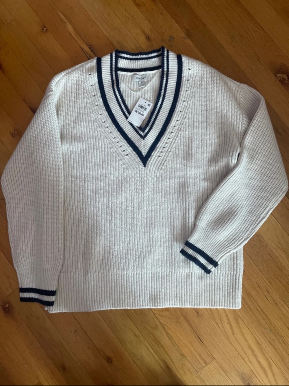Women's "On 34th" Varsity Sweater